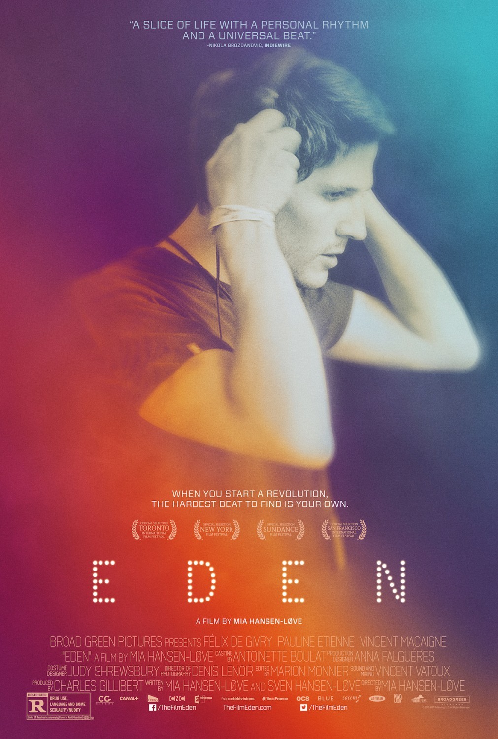 Poster of Broad Green Pictures' Eden (2015)
