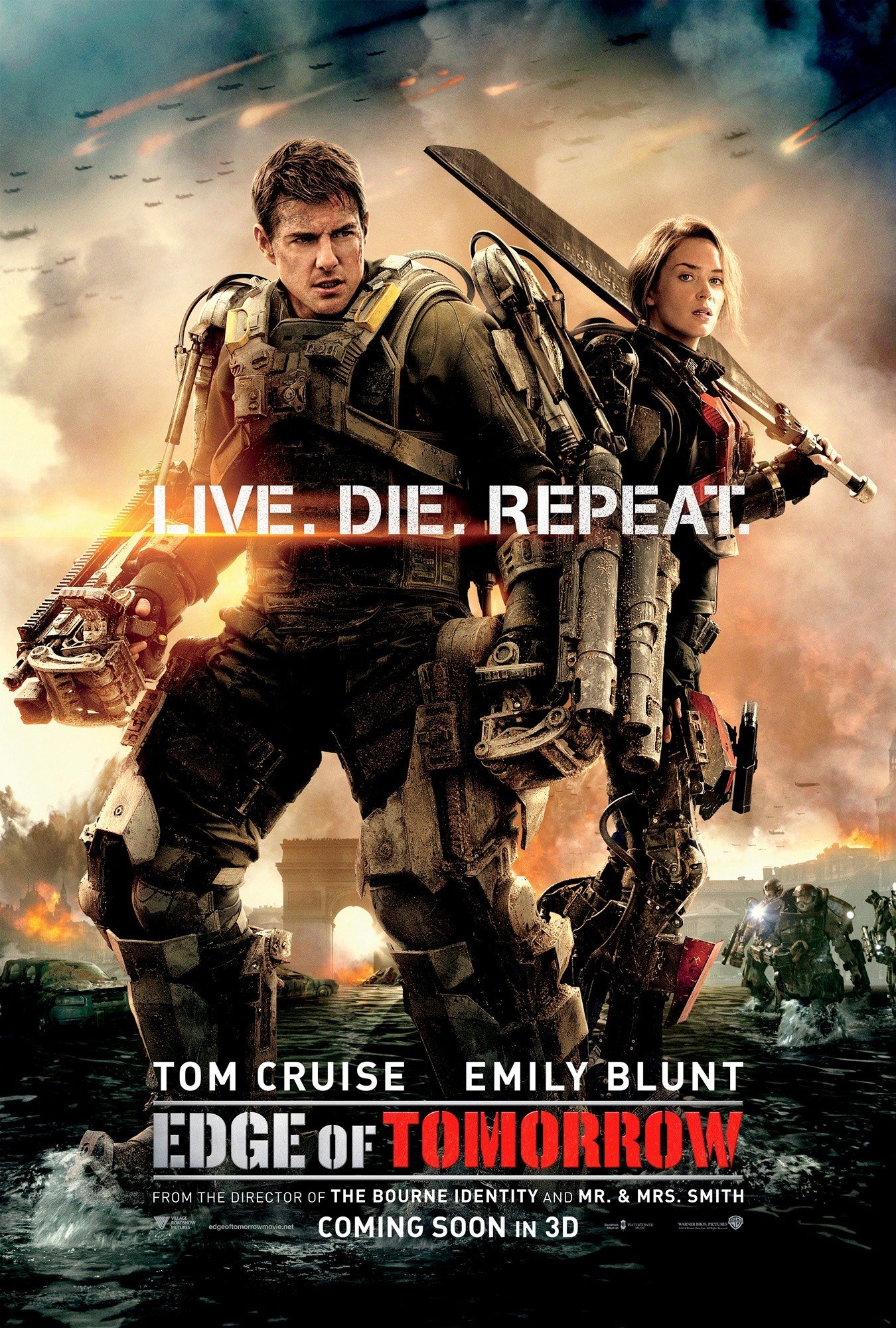 Poster of Warner Bros. Pictures' Edge of Tomorrow (2014)