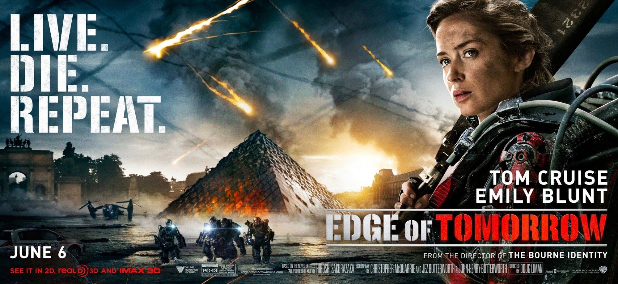 Poster of Warner Bros. Pictures' Edge of Tomorrow (2014)