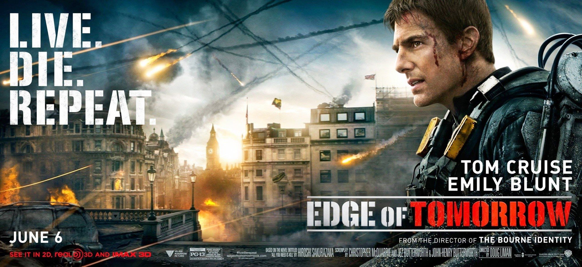 Poster of Warner Bros. Pictures' Edge of Tomorrow (2014)