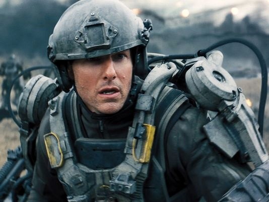 Tom Cruise stars as Lt. Col. Bill Cage in Warner Bros. Pictures' Edge of Tomorrow (2014)