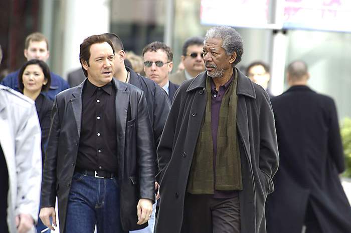Kevin Spacey and Morgan Freeman in Emmett/Furla Films' Edison (2006)