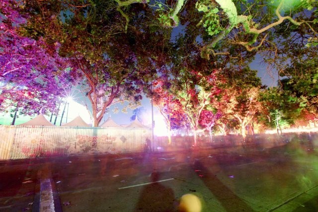 A scene from National CineMedia Fathom's Electric Daisy Carnival Experience (2011). Photo credit by Cesar S. Alvarado.