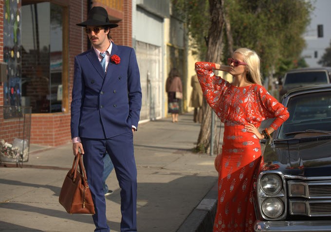 Jim Sturgess stars as Eddie Dodson and Isabel Lucas stars as Pauline in Paragon Releasing's Electric Slide (2015)