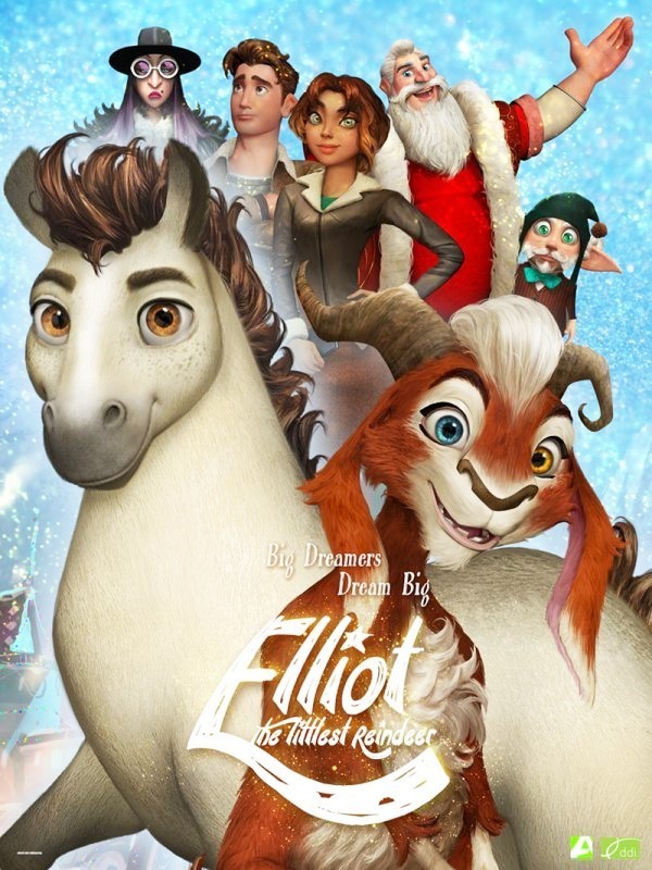 Poster of Awesometown Entertainment's Elliot the Littlest Reindeer (2018)