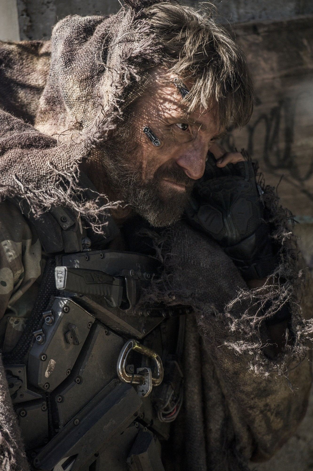 Sharlto Copley stars as Kruger in TriStar Pictures' Elysium (2013)
