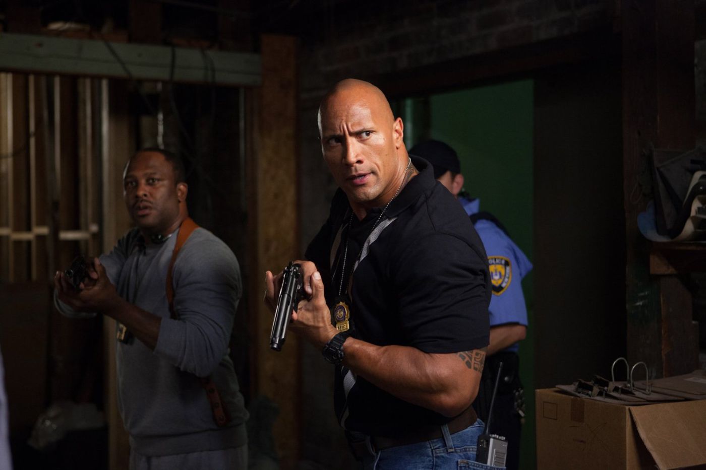 The Rock stars as Detective Ransome in Lionsgate's Empire State (2013)