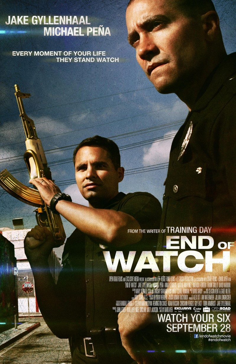 Poster of Open Road Films' End of Watch (2012)
