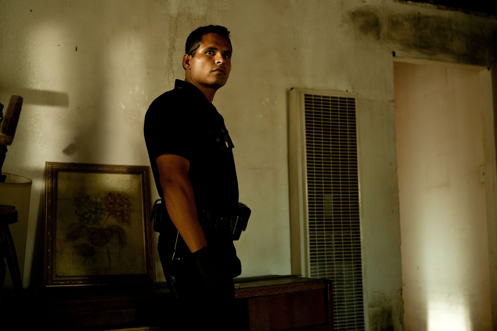 Michael Pena stars as Officer Zavala in Open Road Films' End of Watch (2012)