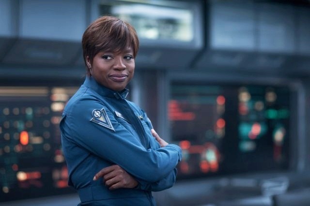 Viola Davis stars as Major Gwen Anderson in Summit Entertainment's Ender's Game (2013). Photo credit by Richard Foreman.