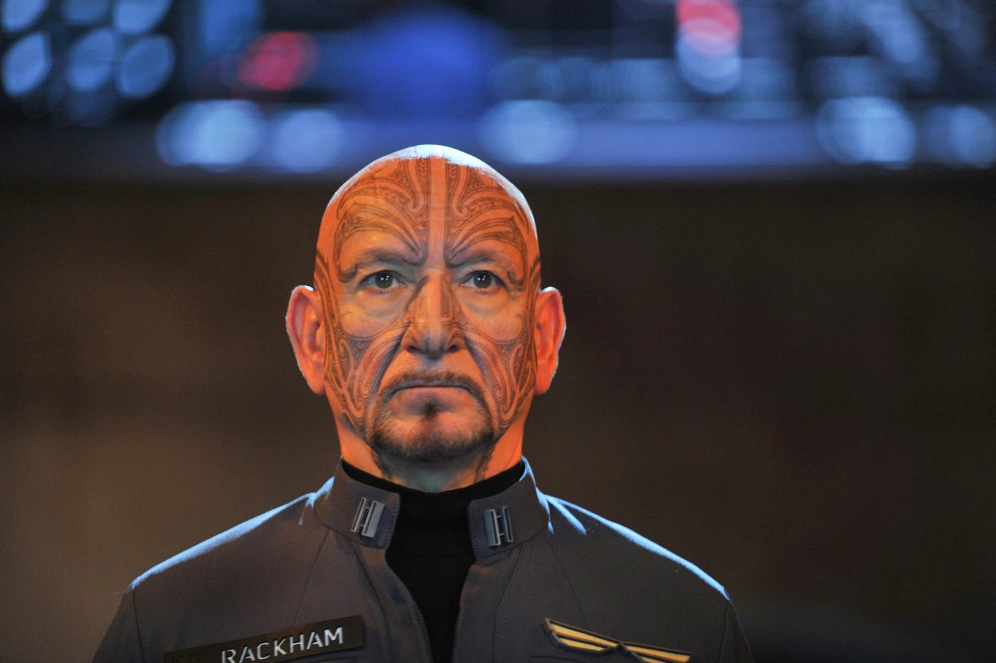 Ben Kingsley stars as Mazer Rackham in Summit Entertainment's Ender's Game (2013). Photo credit by Richard Foreman Jr.