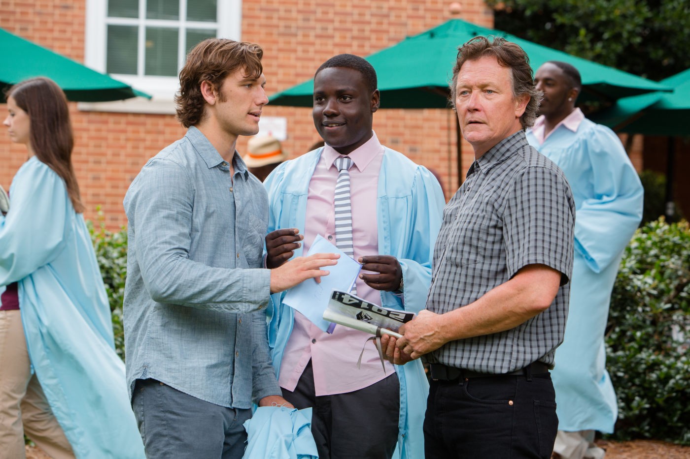 Alex Pettyfer, Dayo Okeniyi and Robert Patrick in Universal Pictures' Endless Love (2014)