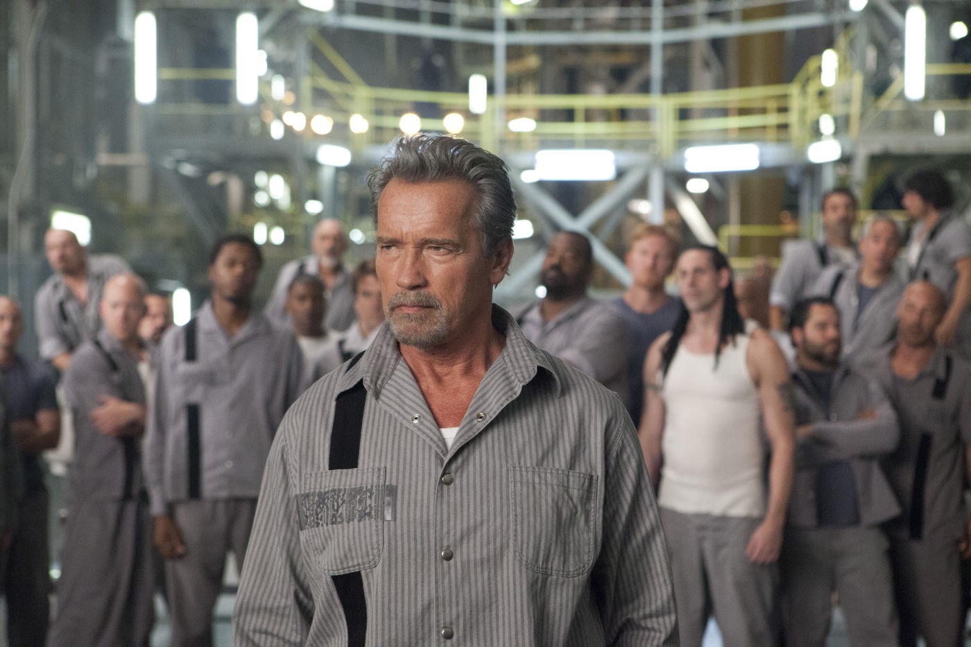 Arnold Schwarzenegger stars as Emil Rottmayer in Summit Entertainment's Escape Plan (2013)