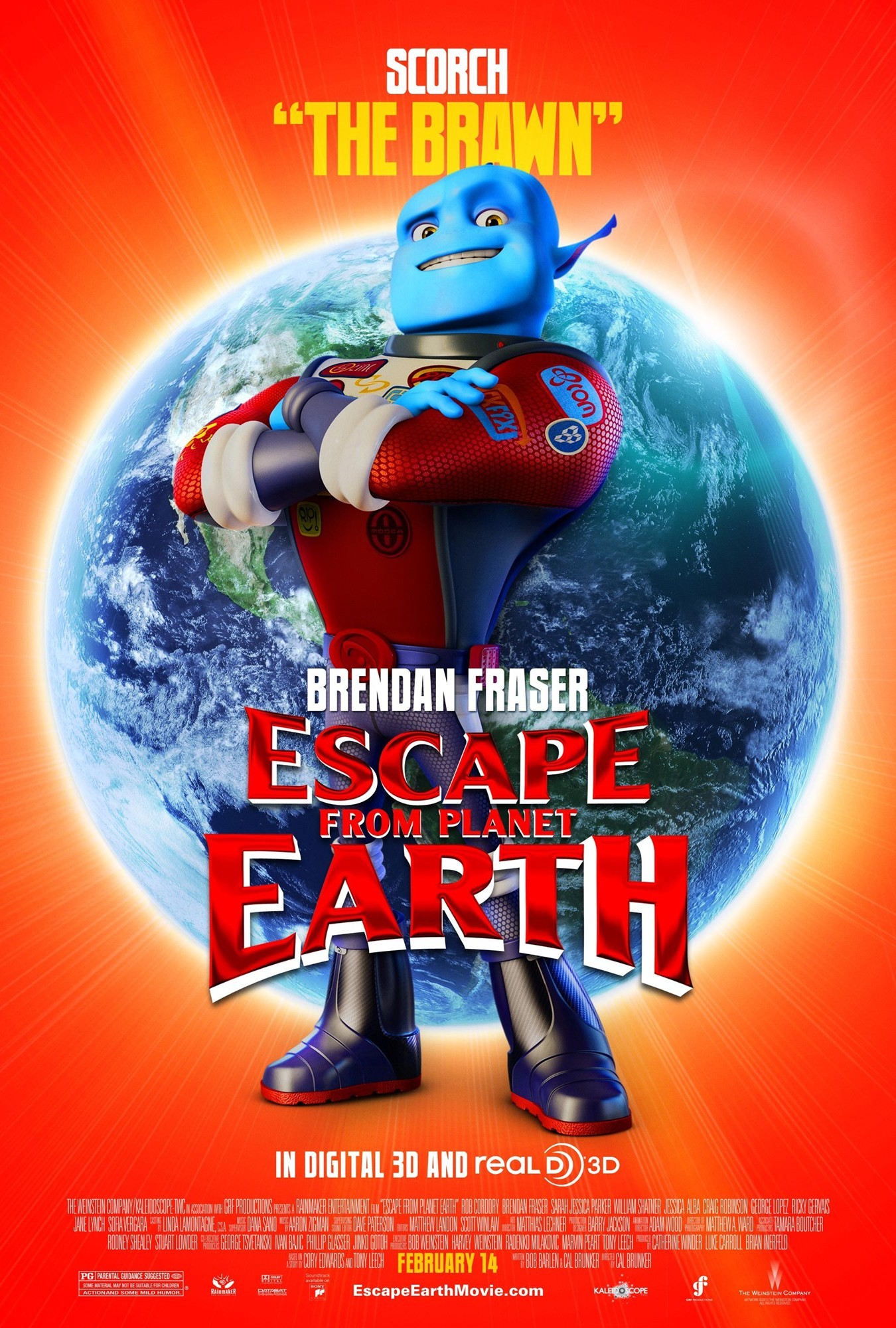 Poster of The Weinstein Company's Escape from Planet Earth (2013)