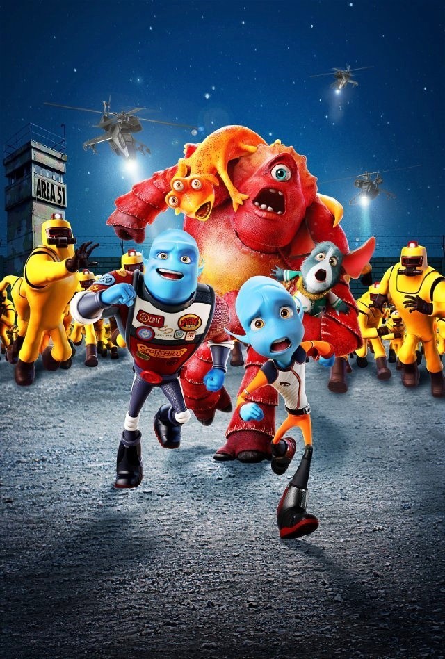 Thurman, Io, Doc, Scorch Supernova and Gary Supernova in The Weinstein Company's Escape from Planet Earth (2013)