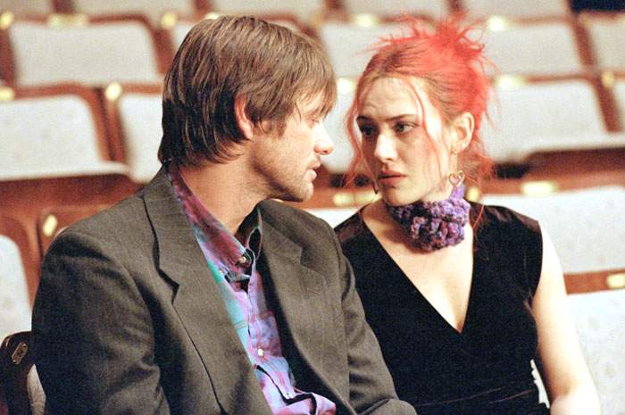 Jim Carrey and Kate Winslet in Focus Features' Eternal Sunshine of the Spotless Mind (2004)