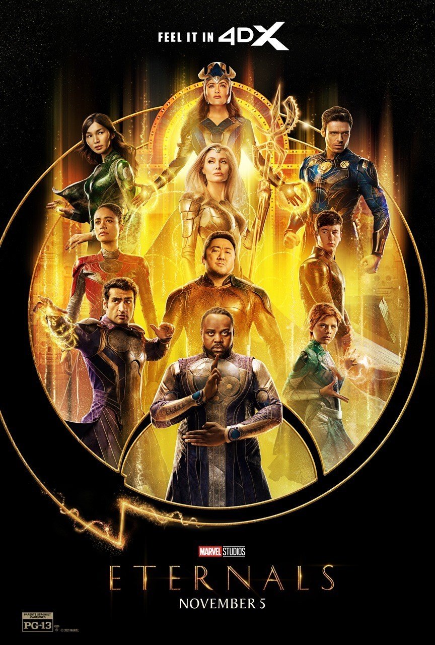 Poster of Eternals (2021)