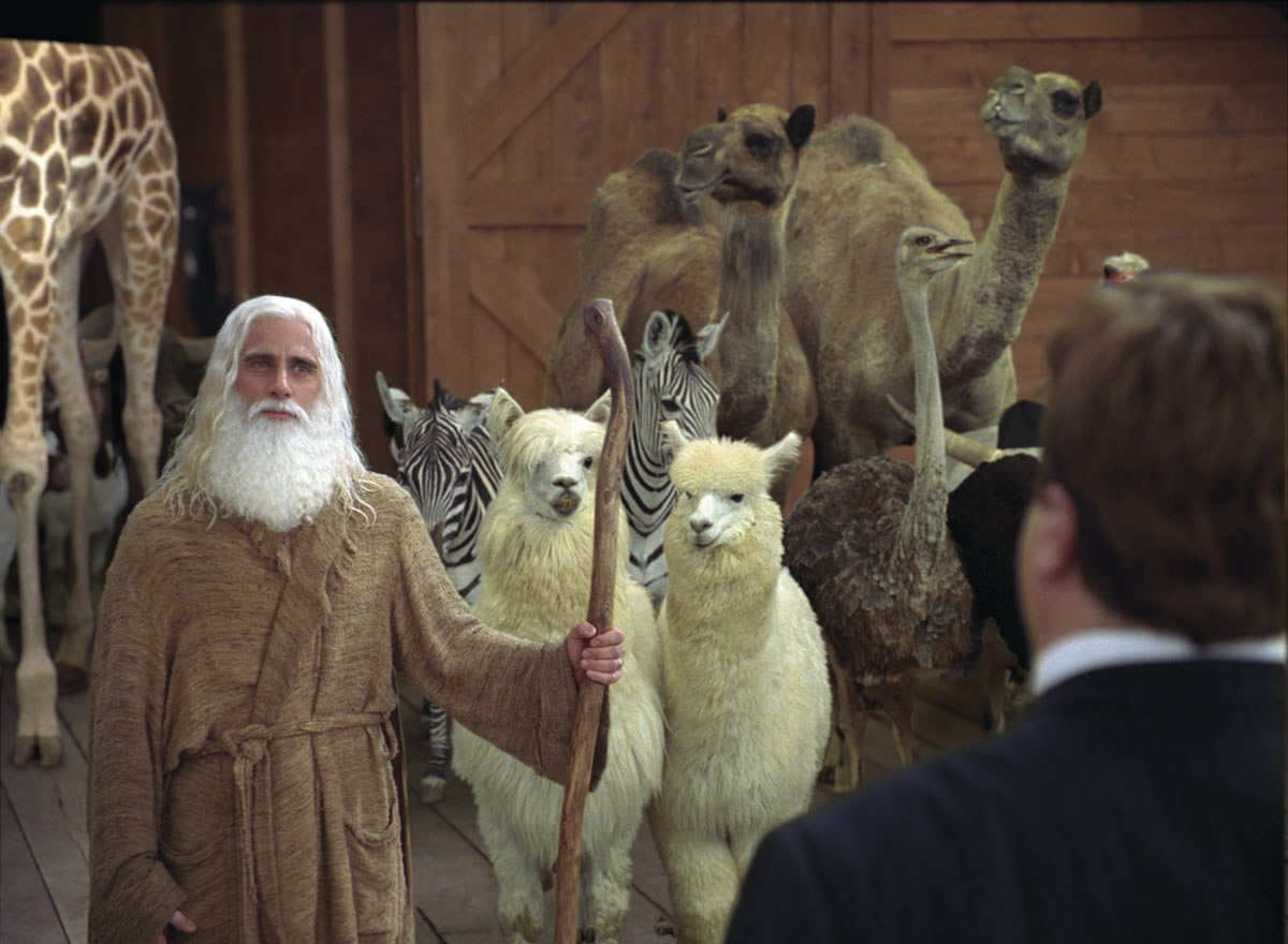 Steve Carell as Evan Baxter in Universal Pictures' Evan Almighty (2007)