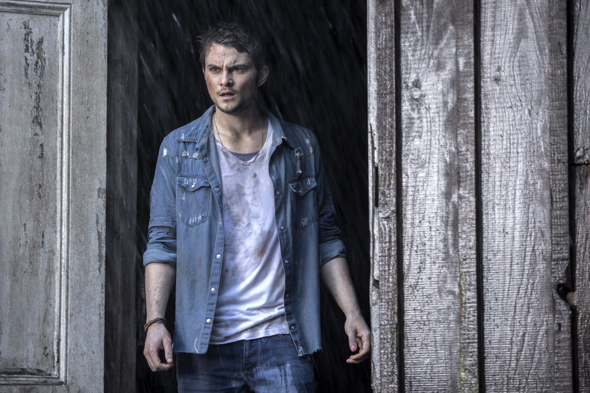 Shiloh Fernandez stars as David in TriStar Pictures' Evil Dead (2013)