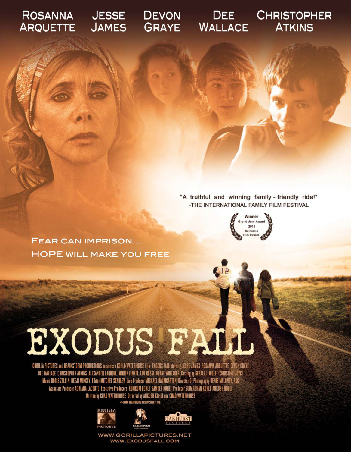 Poster of Oakhurst Pictures' Exodus Fall (2011)