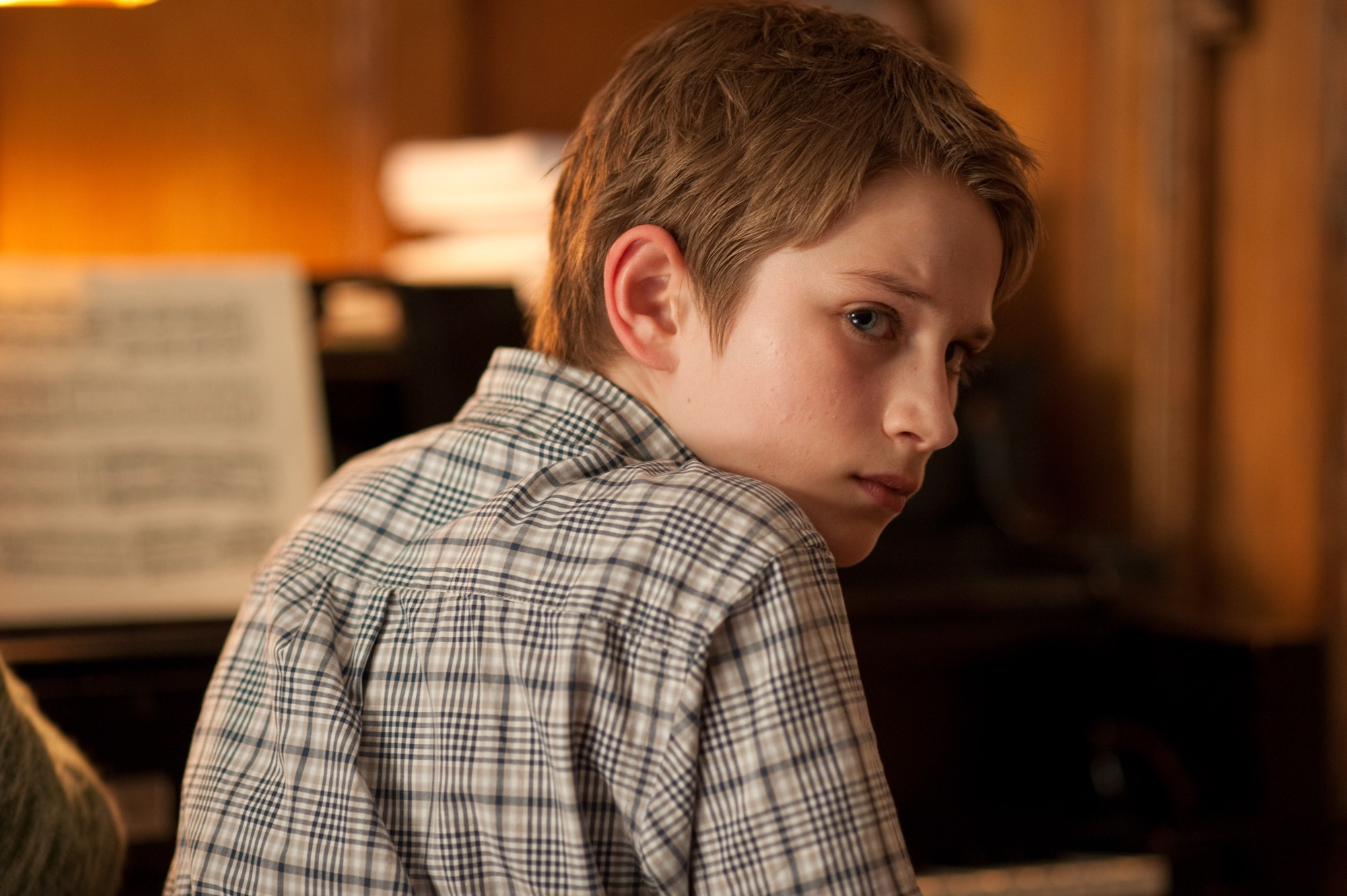 Thomas Horn stars as Oskar Schell in Warner Bros. Pictures' Extremely Loud and Incredibly Close (2012)