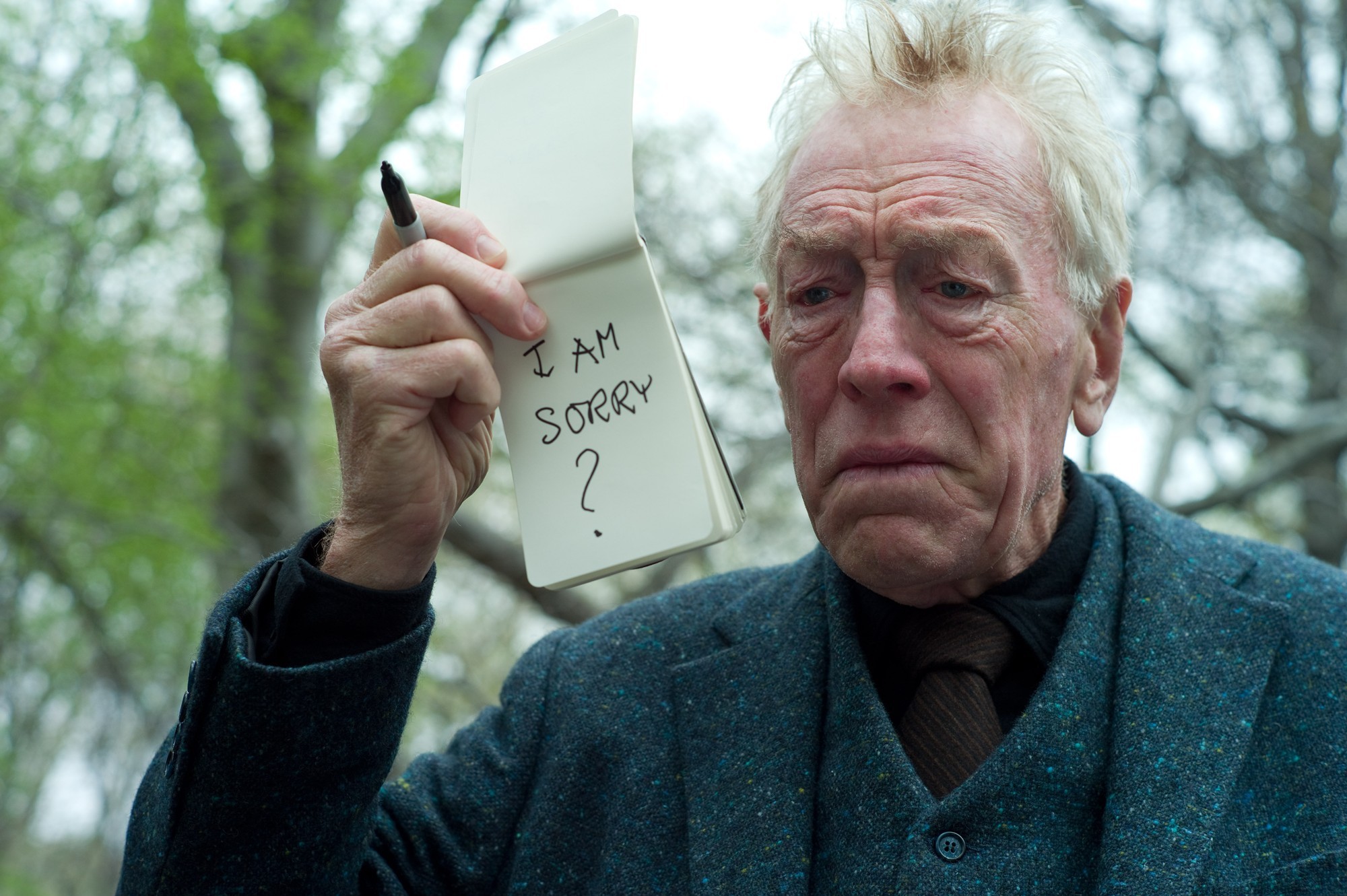 Max von Sydow stars as Thomas Schell Sr. in Warner Bros. Pictures' Extremely Loud and Incredibly Close (2012)