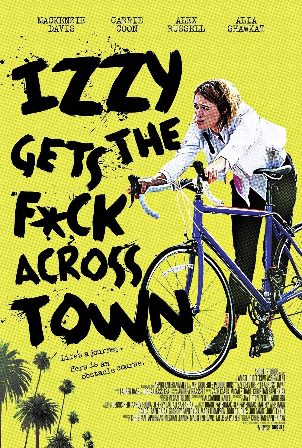 Poster of Shout! Studios' Izzy Gets the F*ck Across Town (2018)