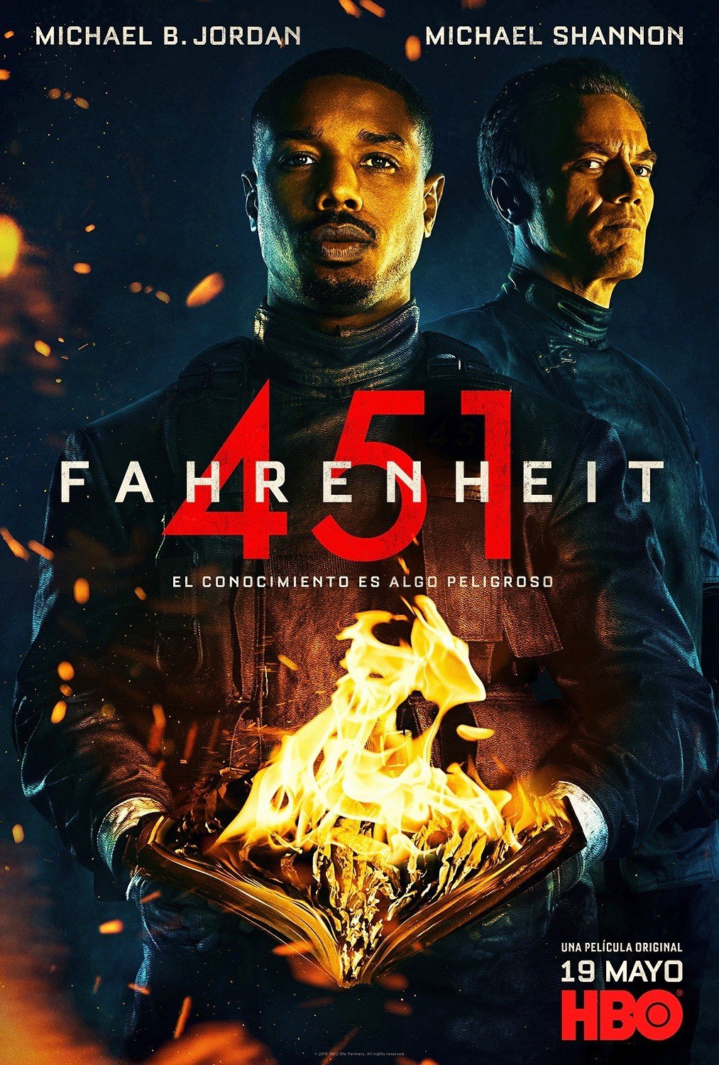 Poster of HBO's Fahrenheit 451 (2018)