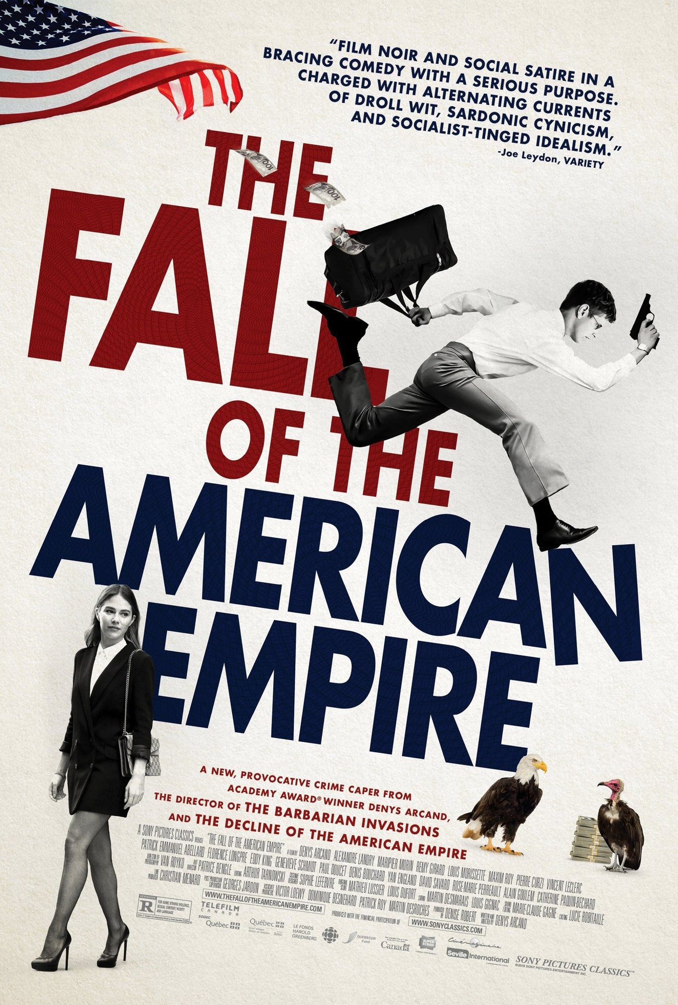 Poster of Sony Pictures Classics' The Fall of the American Empire (2019)