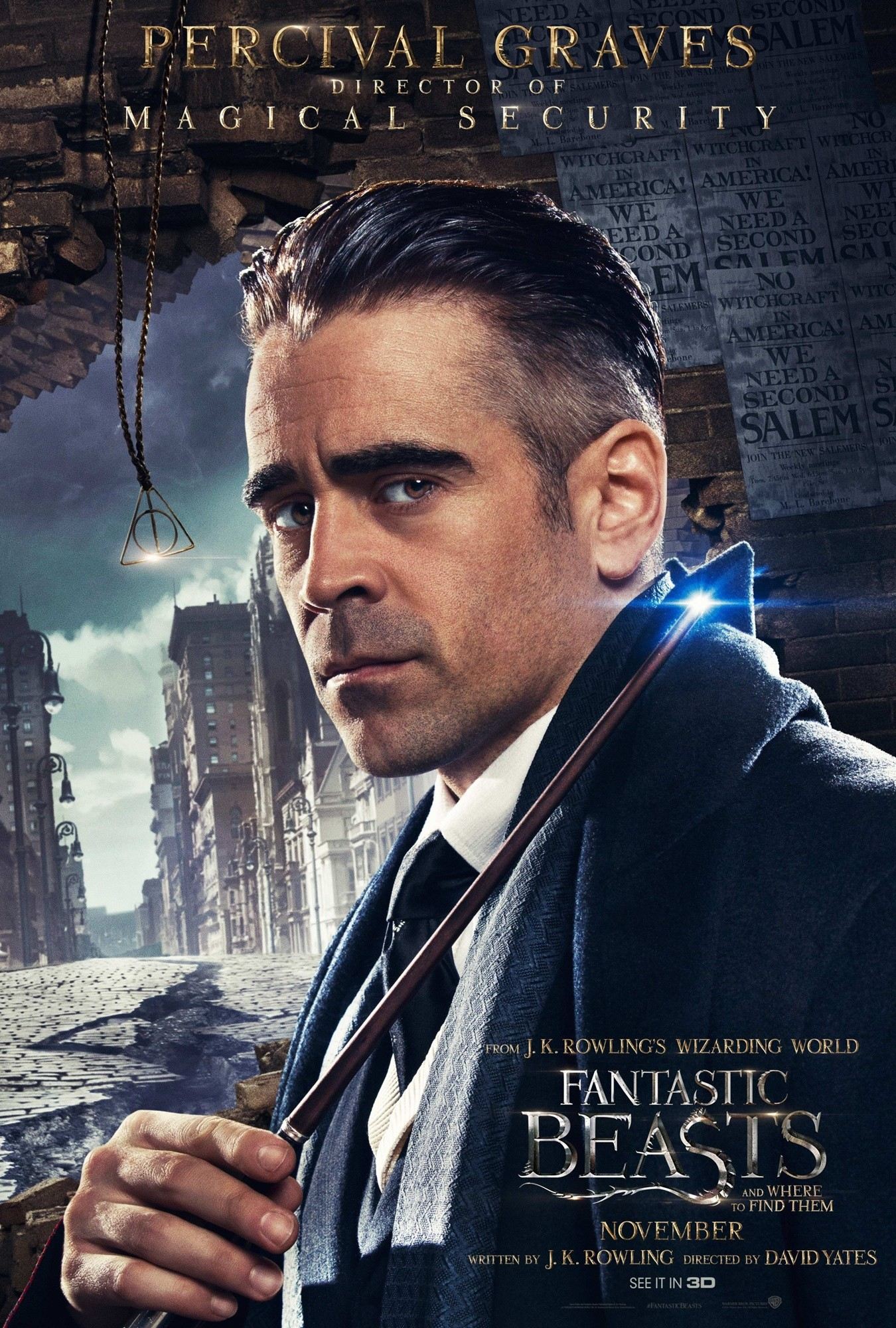 Poster of Warner Bros. Pictures' Fantastic Beasts and Where to Find Them (2016)