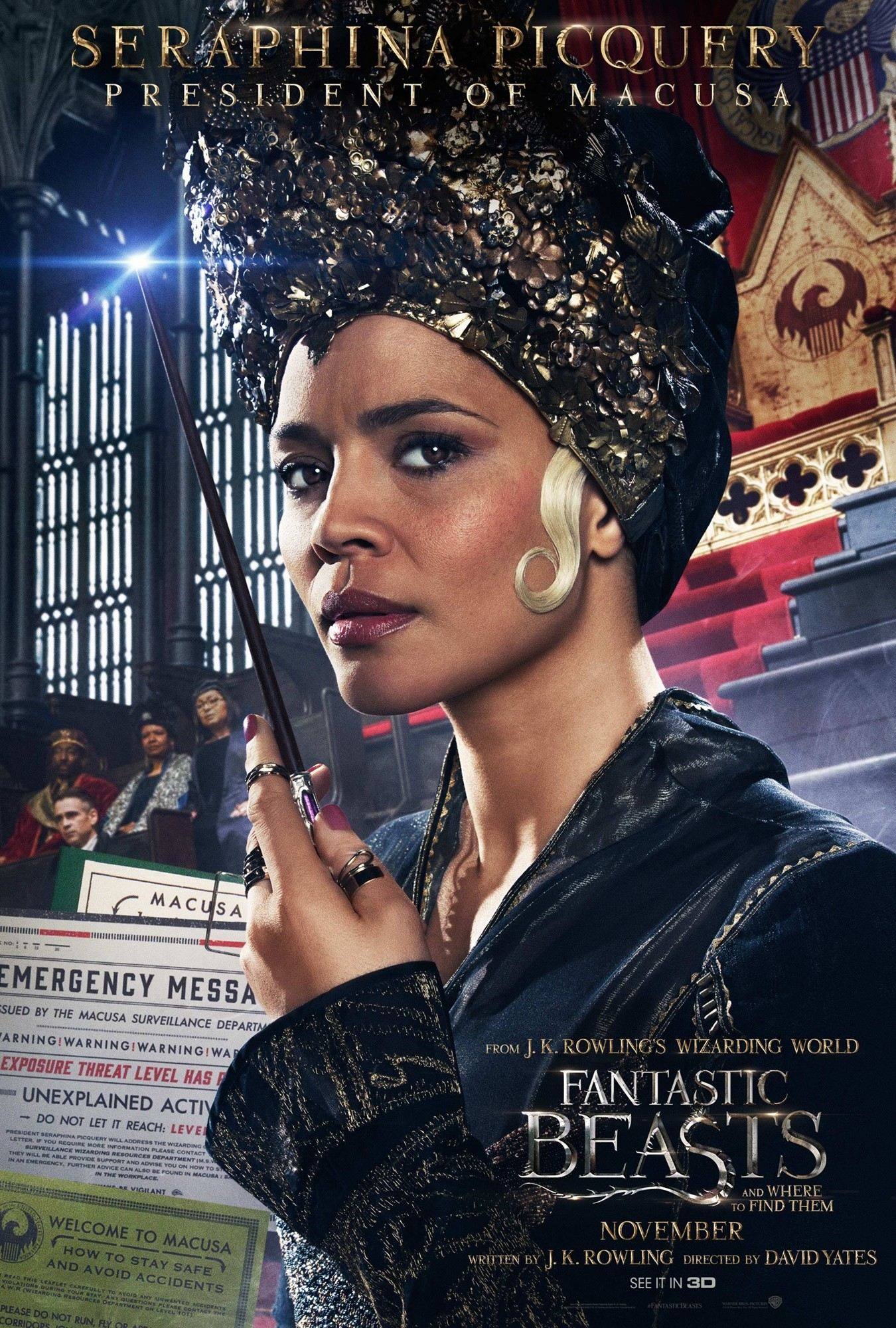 Poster of Warner Bros. Pictures' Fantastic Beasts and Where to Find Them (2016)