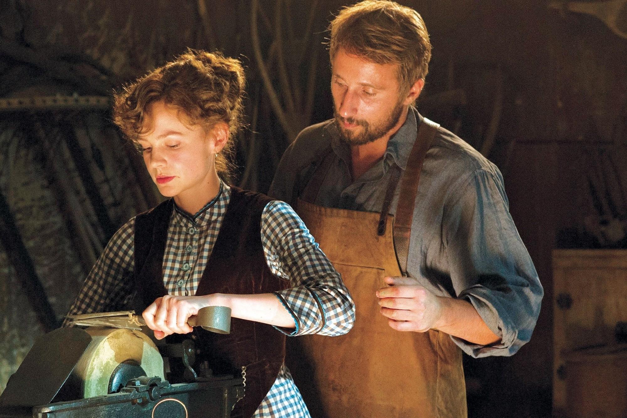 Carey Mulligan stars as Bathsheba Everdene and Matthias Schoenaerts stars as Gabriel Oak in Fox Searchlight Pictures' Far from the Madding Crowd (2015)