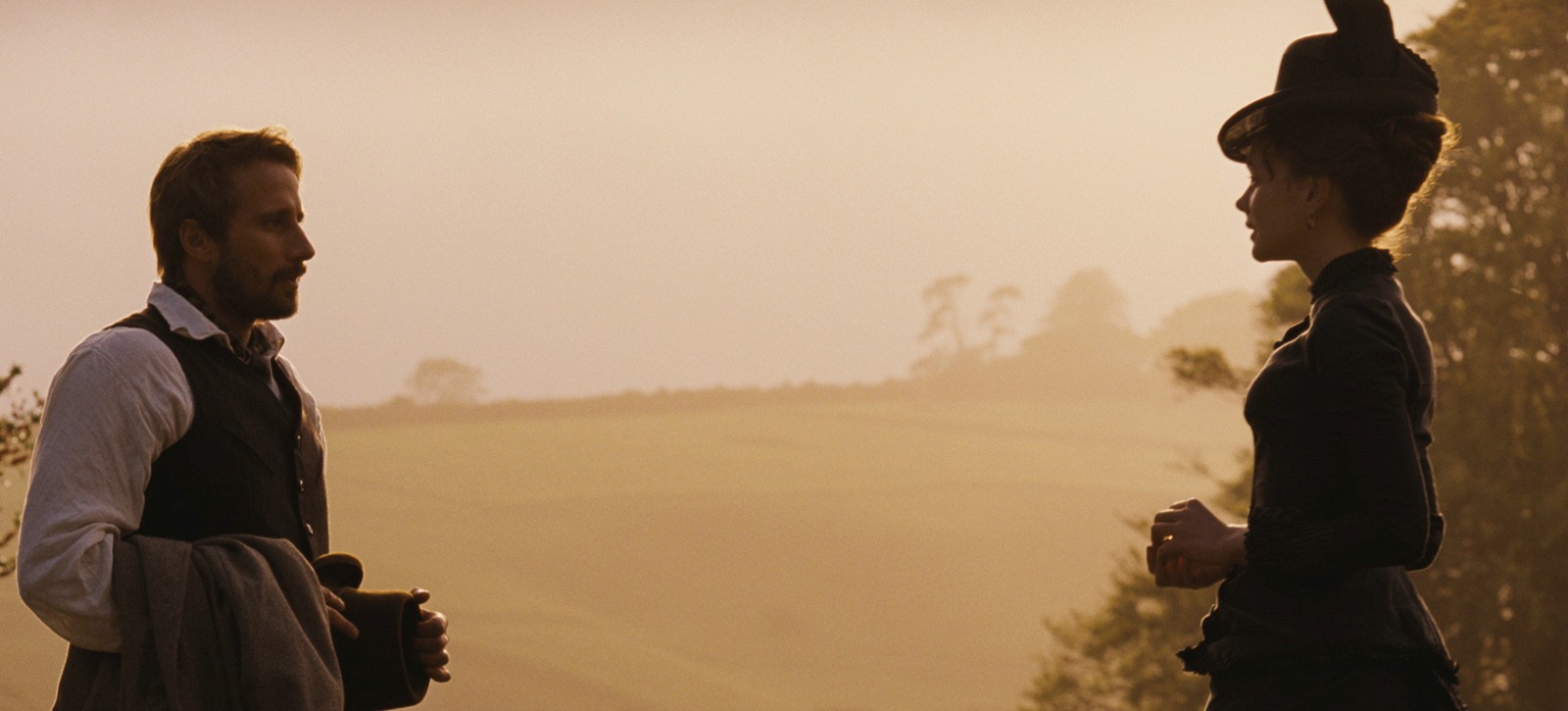 Matthias Schoenaerts stars as Gabriel Oak and Carey Mulligan stars as Bathsheba Everdene in Fox Searchlight Pictures' Far from the Madding Crowd (2015)