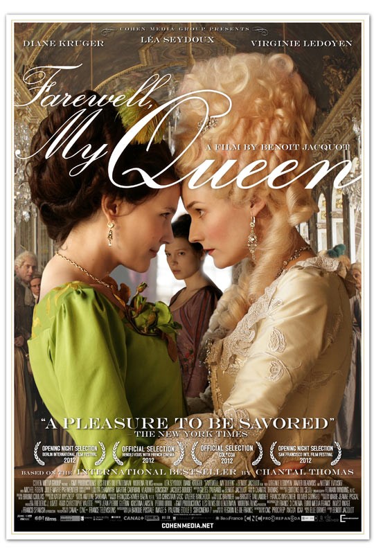 Poster of Cohen Media Group's Farewell, My Queen (2012)