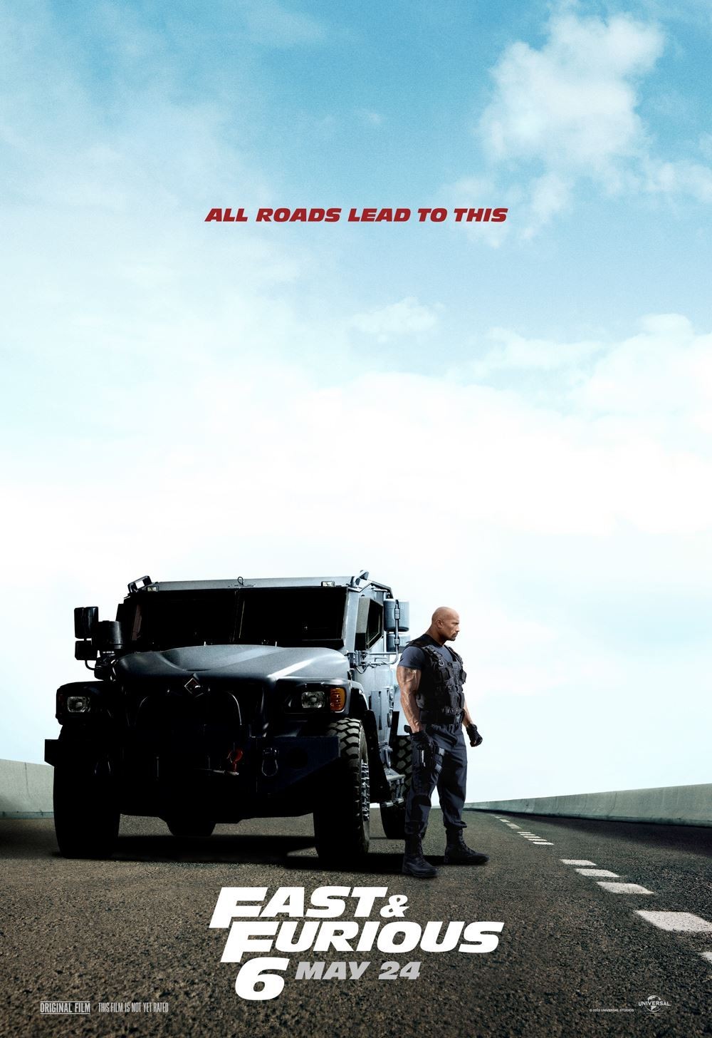 Poster of Universal Pictures' Fast and Furious 6 (2013)