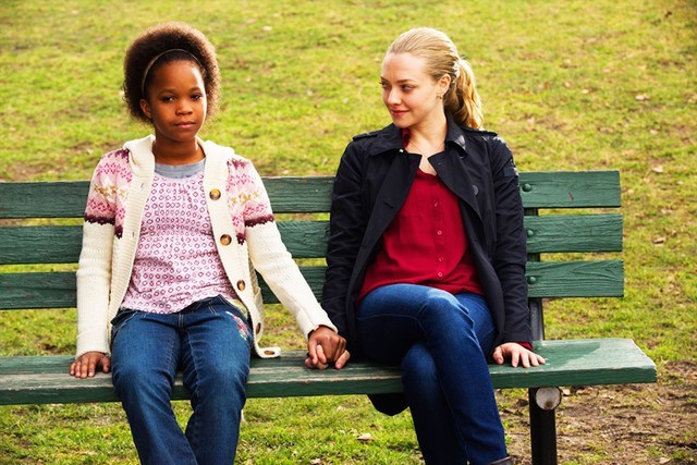 Quvenzhane Wallis and Amanda Seyfried (stars as Katie) in Vertical Entertainment's Fathers and Daughters (2016)