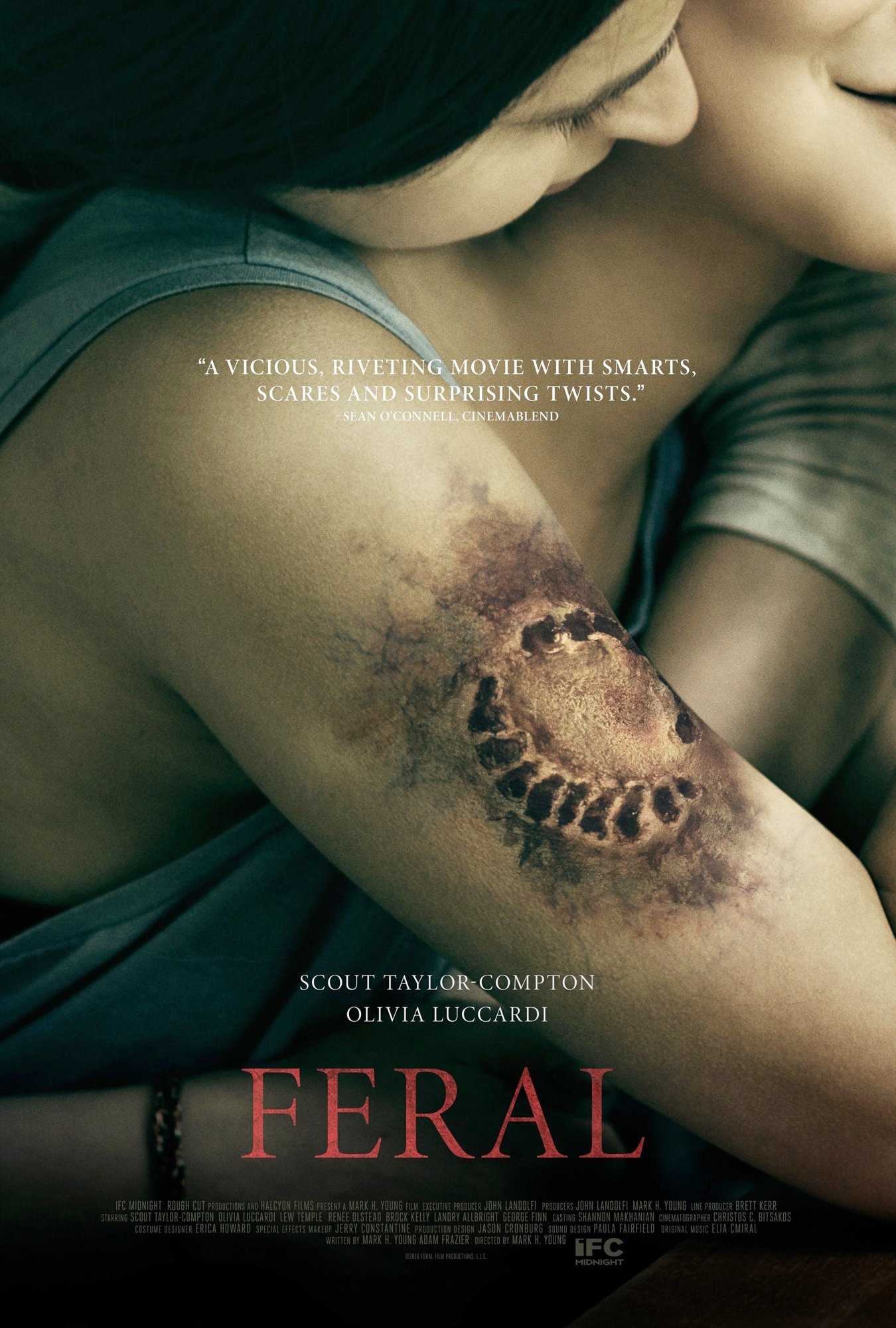Poster of IFC Midnight's Feral (2018)