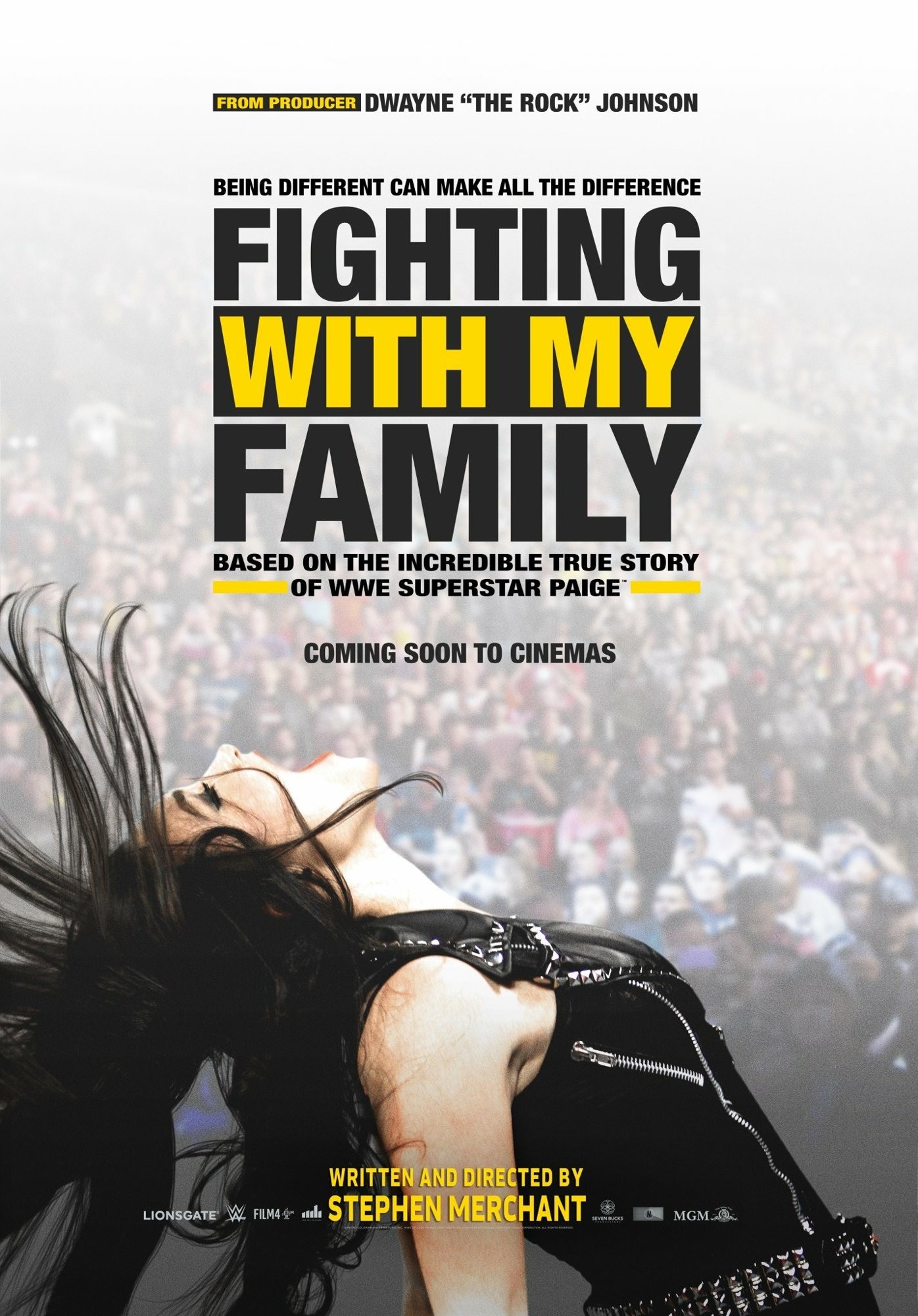 Poster of MGM's Fighting with My Family (2019)