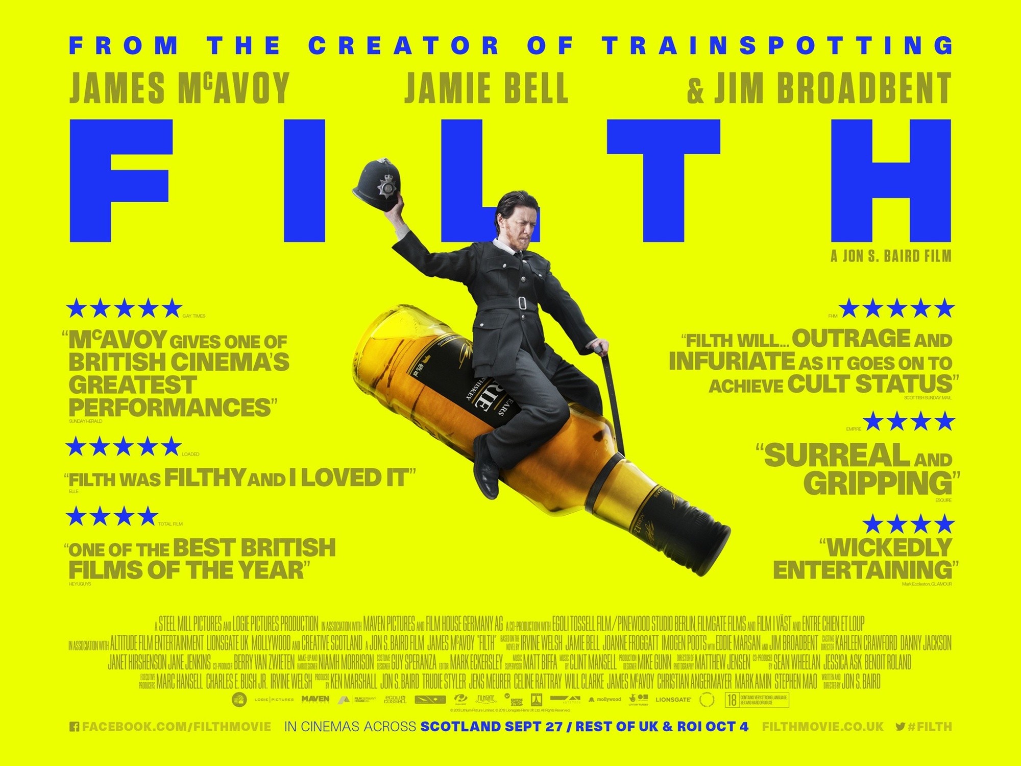 Poster of Magnolia Pictures' Filth (2014)