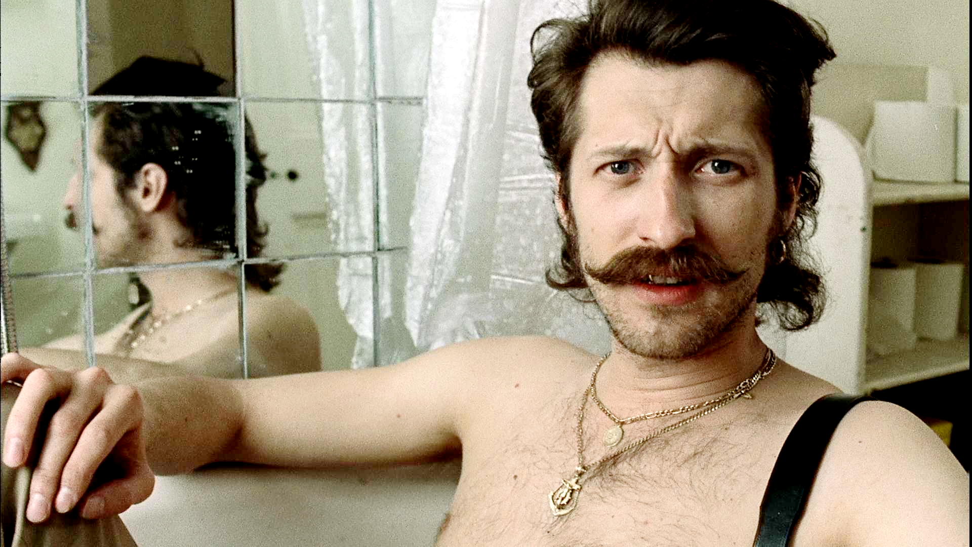Eugene Hutz stars as A.K. in IFC Entertainment's Filth and Wisdom (2008)