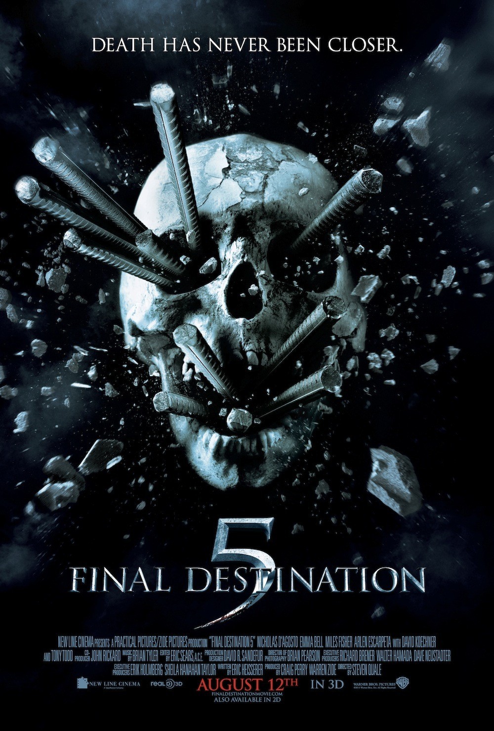 Poster of Warner Bros. Pictures' Final Destination 5 (2011)