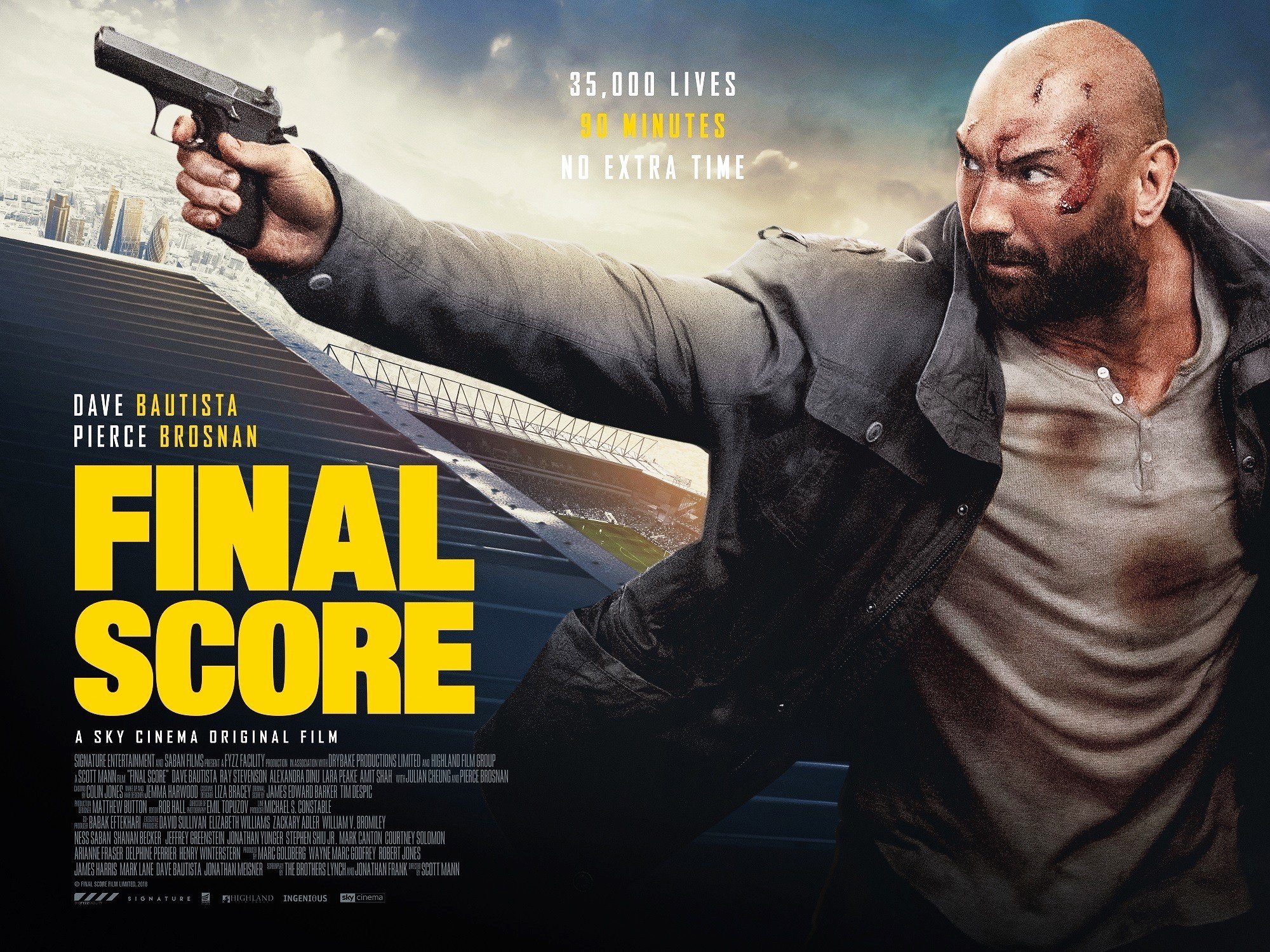 Poster of Saban Films' Final Score (2018)