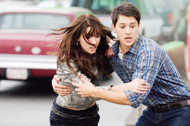Jaqueline MacInnes Wood and Nicholas D'Agosto stars as Sam Lawton in Warner Bros. Pictures' Final Destination 5 (2011)