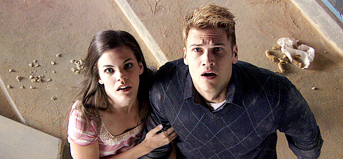 Haley Webb stars as Janet and Nick Zano stars as Hunt in New Line Cinema's The Final Destination (2009)