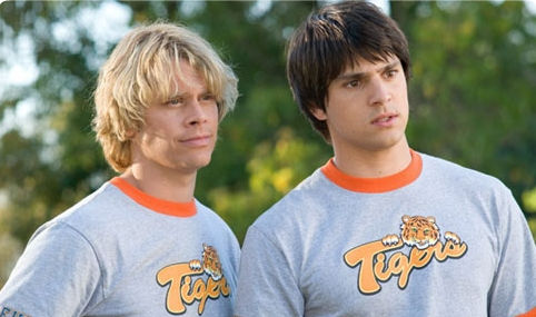 Eric Christian Olsen stars as Nick Brady and Nicholas D'Agosto stars as Shawn Colfax in Screen Gems' Fired Up (2009)
