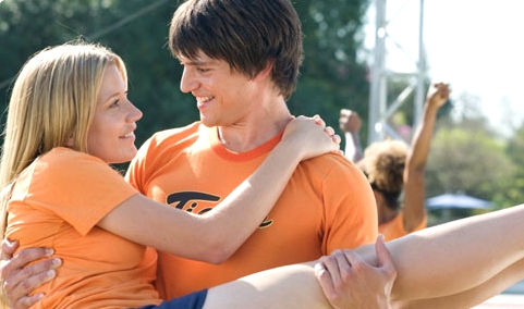 Sarah Roemer stars as Carly and Nicholas D'Agosto stars as Shawn Colfax in Screen Gems' Fired Up (2009)