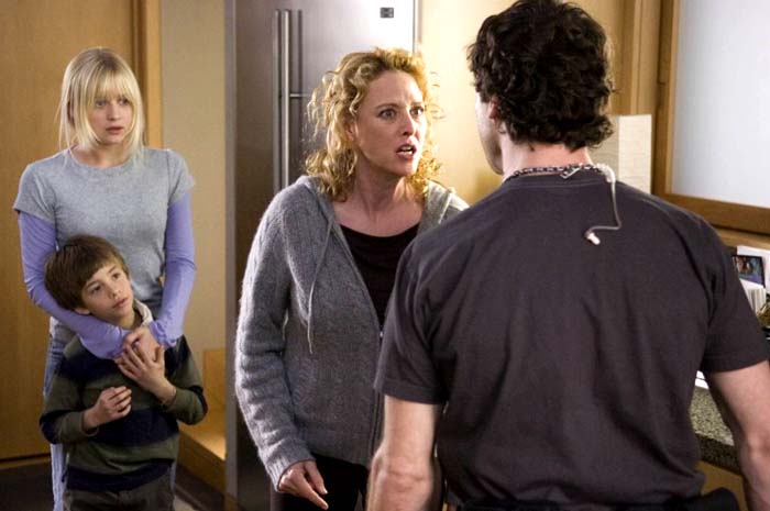 Carly Schroeder, Jimmy Bennett and Virginia Madsen in Warner Bros.' Firewall (2006)