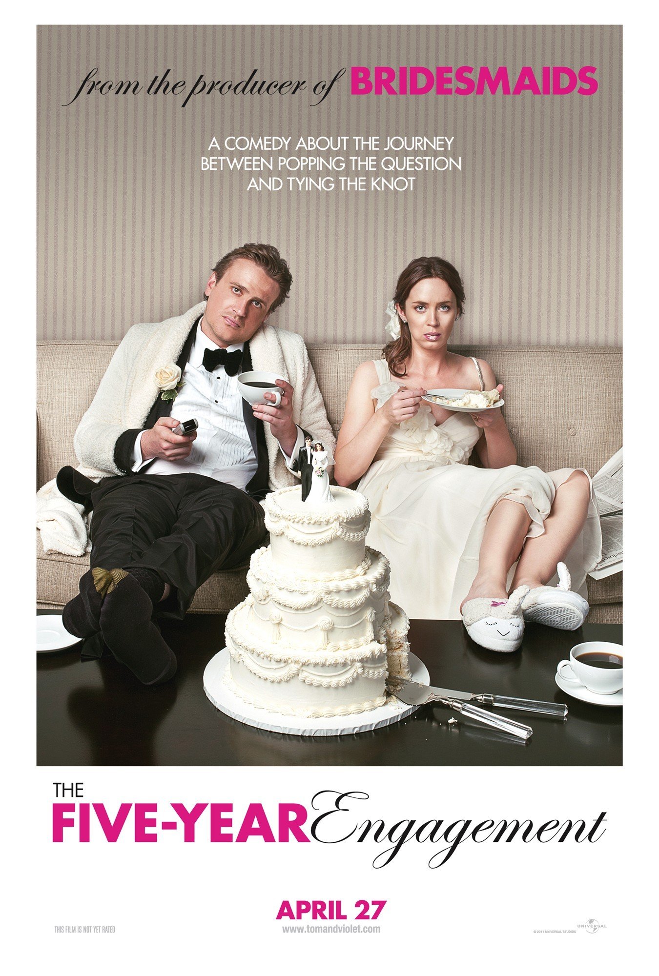 Poster of Universal Pictures' The Five-Year Engagement (2012)