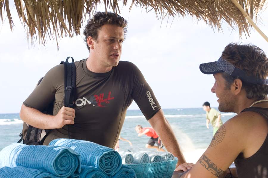 Jason Segel and Paul Rudd in Universal Pictures' Forgetting Sarah Marshall (2008)