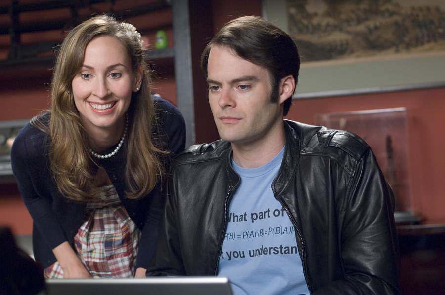 Liz Cackowski as Liz Bretter and Bill Hader as Brian in Universal Pictures' Forgetting Sarah Marshall (2008)